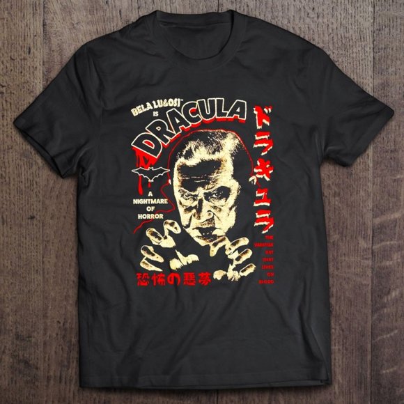 Dracula A Nightmare Of Horror Shirt - Picture 1 of 1